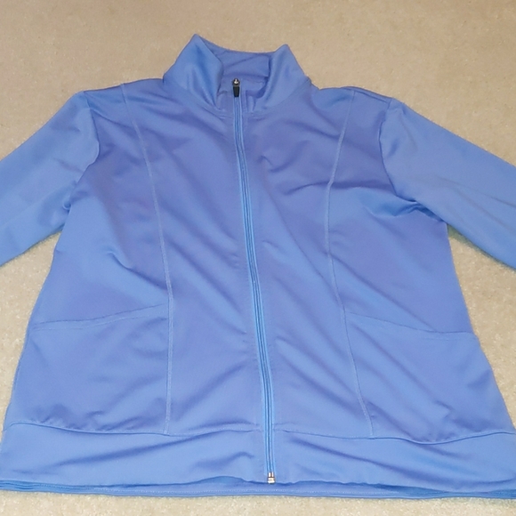 sjb Jackets & Blazers - Lavender purple/blue athletic zip up jacket